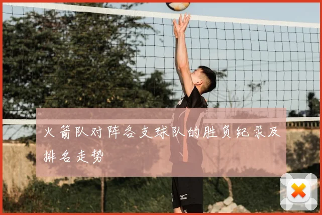 火箭队对阵各支球队的胜负纪录及排名走势